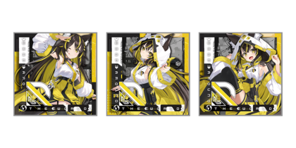 お台場痛車天国2026 SPRING - ステッカー 3種セット ver.A